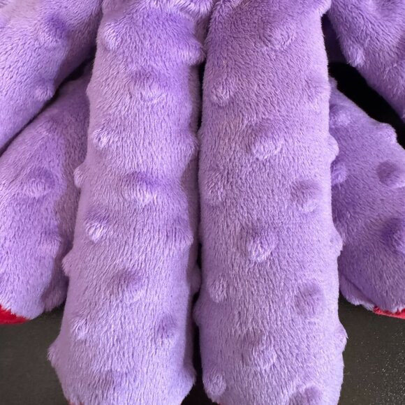 Scentsy Buddy Bubbles the Octopus Purple‎ 12" Stuffed Animal Textured Plush - Picture 9 of 14